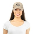 thumbnail image 5 of DALIX Trick or Treat Hat Womens Halloween Baseball Cap in Khaki, 5 of 6