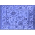 thumbnail image 1 of Ahgly Company Indoor Rectangle Oriental Blue Industrial Area Rugs, 7' x 10', 1 of 4