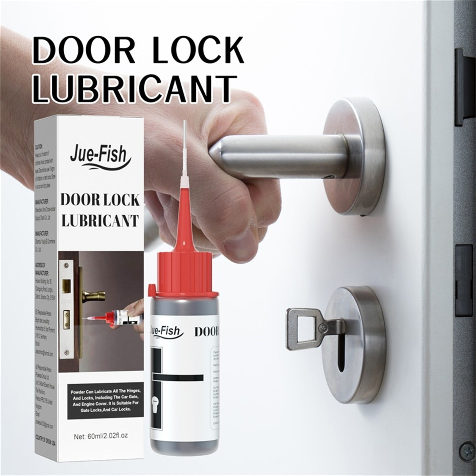 what is the best lubricant for door locks Door, Lock, and Hinge Lubricant - 8 Oz