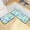 Blue Green Balloon, variant on Dailycode 2 Pcs Kitchen Rug Set Non Slip Absorbent Soft Floor Mats for Kitchen Bathroom Pink Tulip with Blue Leaves 19.7"x27.6" 19.7"x47.2"