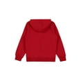 thumbnail image 7 of TiaoBug Kids Girls Long Sleeve Hoodies Sweatshirt Drawstring Sports Top Athletic Hooded Red 7-8, 7 of 7