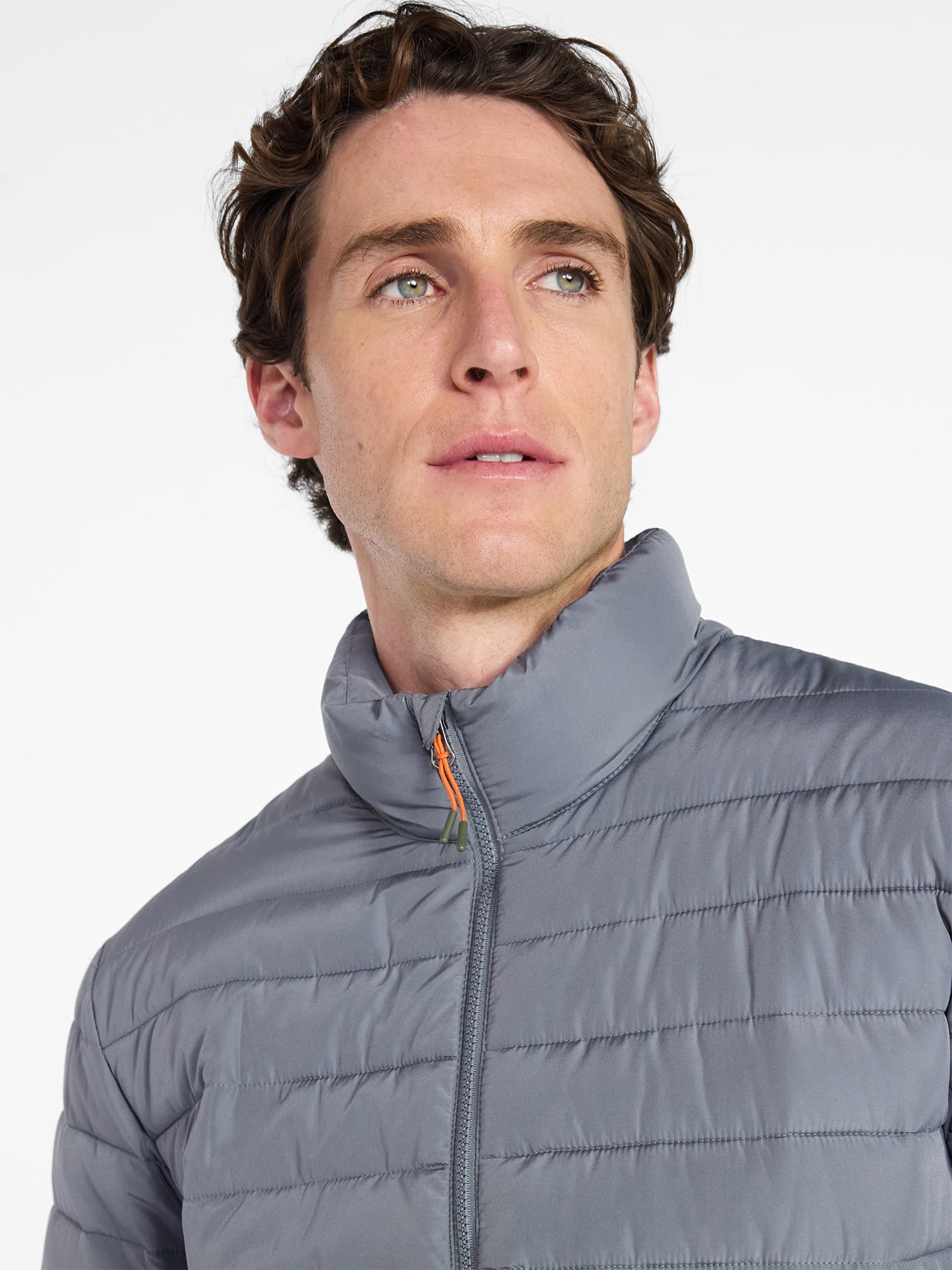 Ozark Trail Men's and Big Men's Puffer Jacket, Sizes S-3XL