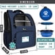 thumbnail image 2 of Mochila Transportadora para Perro PetAmi para Gatos y Cachorros hasta 8 kg Azul Marino, 2 of 7