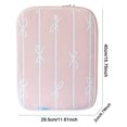 thumbnail image 2 of Estuche Transporte para Computadora Portátil Bolso Acolchado 15 Pulgadas Con Lindo Lazo Mujeres Y Niñas () Rosa, 2 of 9