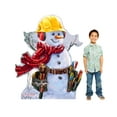 thumbnail image 3 of Snowman Construction Worker (Dona Gelsinger Art), 3 of 4