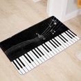 thumbnail image 3 of Tapis Absorbant Antidérapant Imprimé Note Musicale Salle de Bain Cuisine (2), 3 of 8