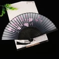 thumbnail image 3 of Hand Fans for Women Foldable, Paper Fans Handheld, Chinese Fan & Japanese Fan for Party, Bamboo Silk Folding Hand Fan for Wedding & Home Decoration, 3 of 6