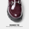 thumbnail image 4 of DREAM PAIRS Mocasines de Plataforma Gruesa para Mujer Burdeos Talle 11, 4 of 9