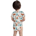 thumbnail image 5 of Daiia Cute Tableware Printed Unisex-Baby Short Sleeve Onesies Bodysuits Baby Climbing Clothes Soft and Comfortable Romper with Expandable Shoulder Design-6 Months, 5 of 8