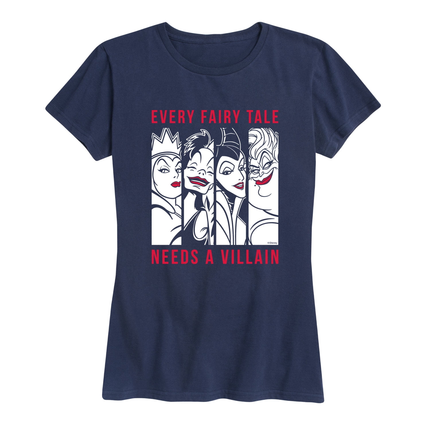 Visiter la boutique DisneyDisney Villains Tarot Women's Organic Rolled Sleeve T-Shirt Femme 
