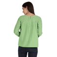 thumbnail image 4 of Moomaya Haut en Dentelle Style Victorien pour Femmes Manches Longues Tunique Décontractée Unie, 4 of 6