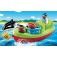 thumbnail image 2 of Playmobil : 1.2.3 / Fisherman with Boat 70183, 2 of 3