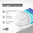 thumbnail image 6 of WeCare Disposable KN95 Face Mask Adult White 20 Masks/Box 50 Boxes/Pack (TBN202737) TBN202922, 6 of 8