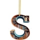 thumbnail image 1 of Adornos de árbol de Navidad con forma de libro, colgante de estantería con forma de letra, adorno de bibliotecario para amantes de los libros, adorno de acrílico para Navidad, regalo para amantes de l, 1 of 6