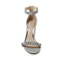thumbnail image 4 of Jewel Badgley Mischka Mayra Ankle Strap Evening Shoe, 4 of 7