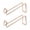 Rose Gold, variant on ievspot 2Pcs Wine Bottle Holder ,Saving Wine Display Stand, Decorative Home Decoration