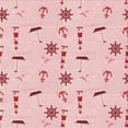 thumbnail image 1 of Ahgly Tapis d'Intérieur Lavable en Machine Carré Transitionnel Rose Clair, 6 Pieds Carré, 1 of 7