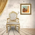 thumbnail image 3 of Pryor, Patrick 12x12 Gold Ornate Wood Framed with Double Matting Museum Art Print Titled - Paradisio III, 3 of 4