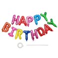 thumbnail image 1 of Pancarta con forma de globo con letras EHZCBHG, 40 cm, lámina de felicitación, 1 of 6