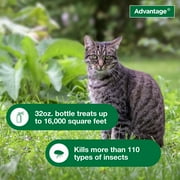 Advantage Yard & Premise Spray, Kills Fleas & Ticks & More, 32 oz.