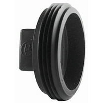 Charlotte Pipe 2-1/2 in. MPT X 2-1/2 in. D MPT ABS Plug