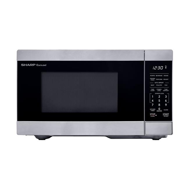Sharp SMC0962KS 0.9 cu. ft. 900W Stainless Steel Countertop Microwave Oven