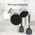 thumbnail image 5 of Insulation Placemat Silicone Table Mat Cushion Non-slip Heat-resistant Pot Dish Pad, Black, Round, 5 of 10
