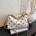 thumbnail image 5 of Polka Dot Tote Bag for Women Bow Tie Hobo Bags for Women Slouchy Tote Purse Large Shoulder Handbag Satchel for Travel Work, 5 of 8