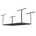 thumbnail image 2 of Fleximounts Adjustable Overhead Garage Ceiling Rack, 72"L x 48"W x 40"H, Black, 2 of 5