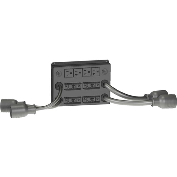 Vertiv Liebert POD PD2 - (4) NEMA L5-20R| (4) 5-20R| UPS Maintenance Bypass - Hardwire 4-wire (2PH N G) Input Connector | 60A|POD for GXT4 8-10kVA models| PD2-107