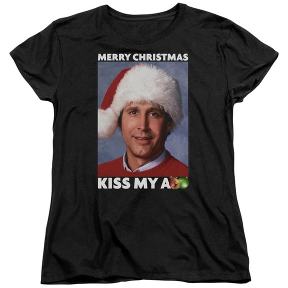 Christmas Vacation - Merry Kiss - Women's Short Sleeve Shirt - XX-Large