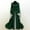 Green, variant on Turilly Fashion Women Long Sleeve Long Maxi Dress Cosplay Halloween Retro Dress