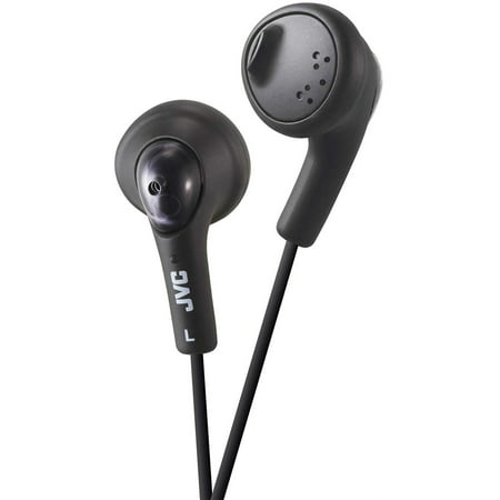 HAF160B Gumy Ear Bud Headphone Black, Frequency Response - 15-20,000Hz By