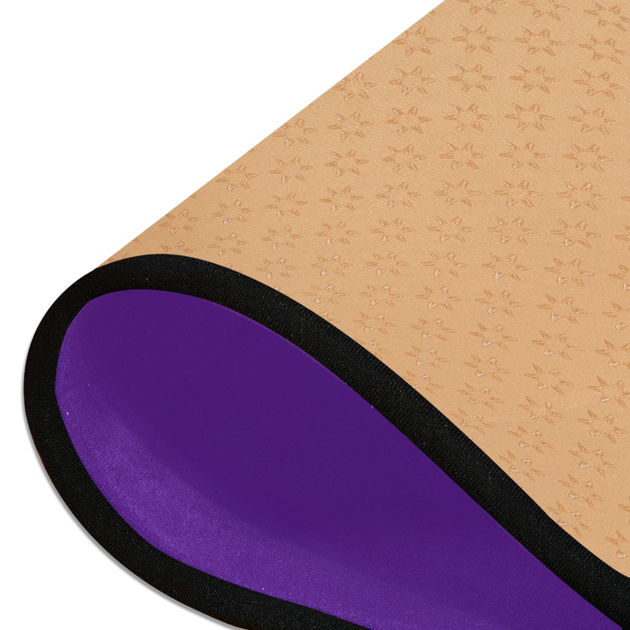 Ryvnso Dark Purple Hallway Runner Rugs Floor Carpet Non Slip Entryway Mat 2' x 6'