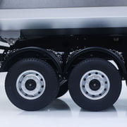 Kabolite RTR Car 1/14 4X4 RC Tractor Truck 3Axles Electric Lifting Dump Trialer