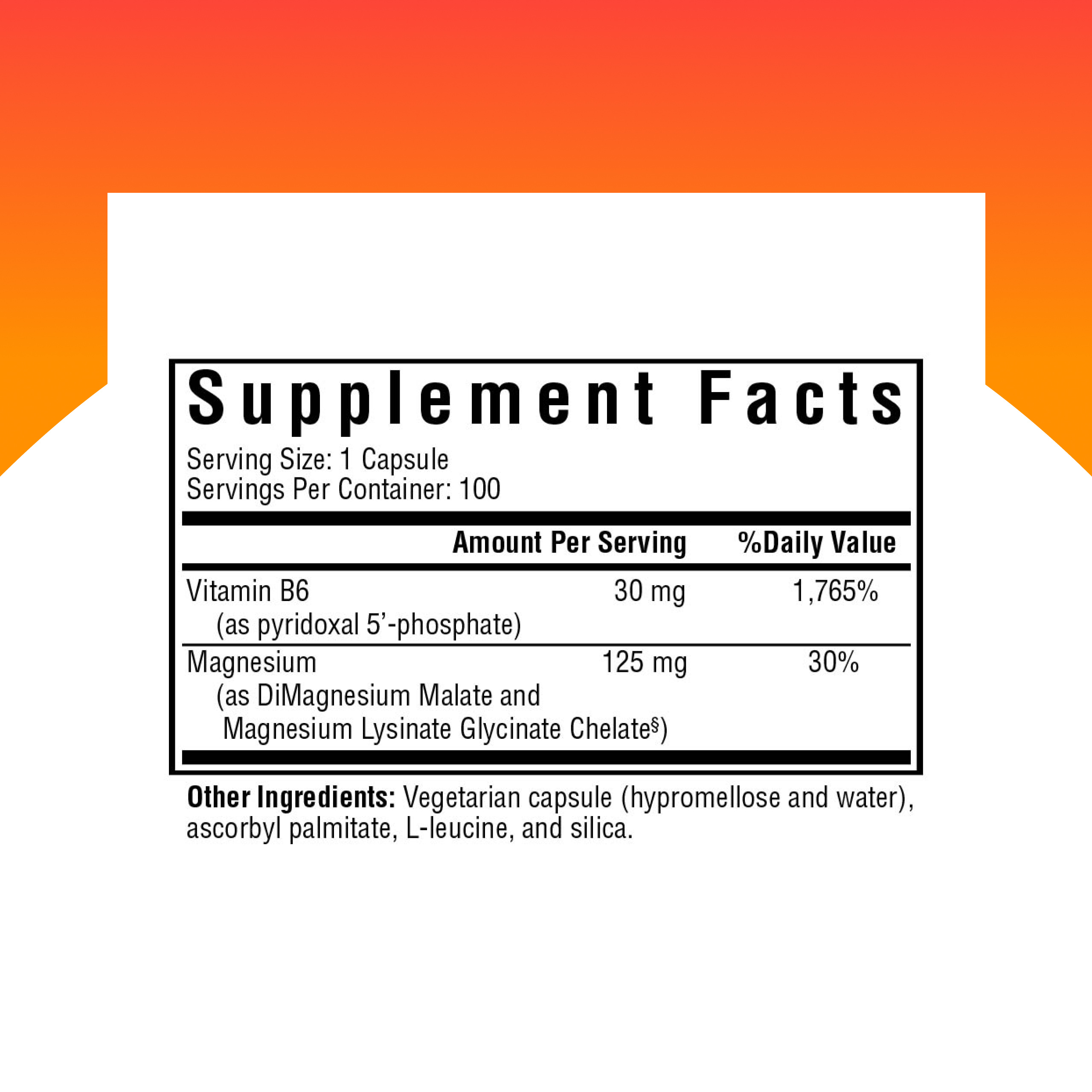 Seeking Health Magnesium Plus, Doctor Formulated Vitamin B6 Supplement Plus Magnesium, Supports Better Sleep, Support, Vegetarian Capsules (100 Capsules)