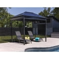 thumbnail image 5 of Sojag Danxia 9 x 7 x 9 ft Grey Gazebo, 5 of 13
