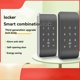 thumbnail image 4 of Cerradura de Gabinete con Teclado Digital de Control de Acceso Inalámbrico, con Contraseña para Teléfono, RFID y Tarjeta, Versión Mejorada (APP), Color Negro, 4 of 5