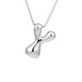 thumbnail image 1 of Xihbxyly Collar con Inicial Plateada, Colgante de Letra Personalizado, Aleación Galvanizada, Elegante Joya para Mujer, Regalo Perfecto para Mamá, Ideal para Cualquier Ocasión, 12 G de Peso., 1 of 2