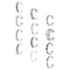 thumbnail image 1 of unbranded 12Ud Anillos De Pie Ajustables Retro Para Accesorios Femeninos, 1 of 8