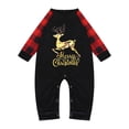 thumbnail image 5 of Matching Family Outfits Family Christmas Pjs Matching Sets 2024 Buffalo Plaid Print Jammies Nightmare BeFore Xmas Pajamas Matching Outfits Pijamas de Navidad, 5 of 7