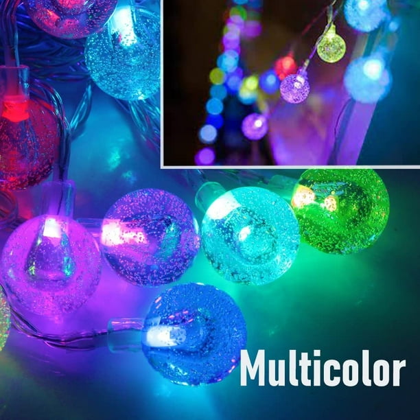 Led color changing globe string lights with remote deals