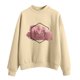 thumbnail image 1 of Gibobby Sudadera oversize mujer Sudadera de Manga Larga para Mujer de Gran tamaño de otoño de Talla Grande(Beige,XL), 1 of 3