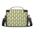 thumbnail image 3 of Lunch Box Pioneer Flower Floral Print Pattern Insulated Lunch Bag for Women Men,Medium Leakproof Lunchbox Cooler Bag Adjustable Strap,10 X 6.7 X 8 Inches, 3 of 6