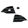 thumbnail image 2 of Front Bumper Grille & Fog Light Cover Trim For Ford Escape 4-Door 2013-2016 USA, 2 of 5