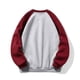 thumbnail image 4 of Blusas y camisas de manga larga con cuello redondo y detalles deportivos para hombre, sudadera con cuello redondo y manga larga, sudadera con capucha lisa, blusa de algodón para hombre, 4 of 5