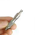 thumbnail image 1 of Universal Tire Repair Screwdriver Antirust Stainless Steel Tyre Valve Core Remover Tool with Key Ring Tire Valve Wrench, 1 of 4