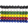 thumbnail image 2 of 60 LARGE 1" (25mm) Replacement Chinese Checker Board Game Solid GLASS MARBLES, 2 of 6