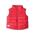 thumbnail image 2 of Kids Quilted Vest Boys Girls Lightweight Padded Cute Sleeveless Jacket Zip up Waistcoat Winter Clothes 9Y, 2 of 7