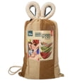 thumbnail image 2 of Bliss Hammocks 60"W Double Hammock with Rope Loops & Tree Straps, 265 lb, Cappuccino Stripe, 2 of 9